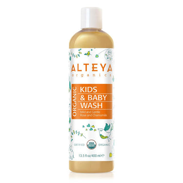 Organic Baby Wash Mild and Gentle - Alteya Organics